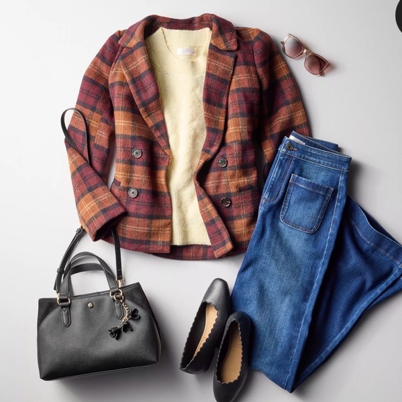 LC Lauren Conrad high waisted Dark Blue wide Leg Jeans NWOT’s - Picture 16 of 16